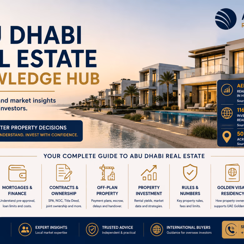Abu Dhabi Real Estate Knowledge Hub: 2026 Guide