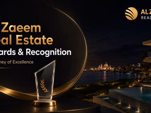 Al Zaeem Real Estate awards and achievements from leading UAE developers and property platforms