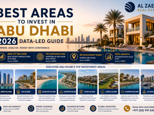 Best areas to invest in Abu Dhabi property in 2026
