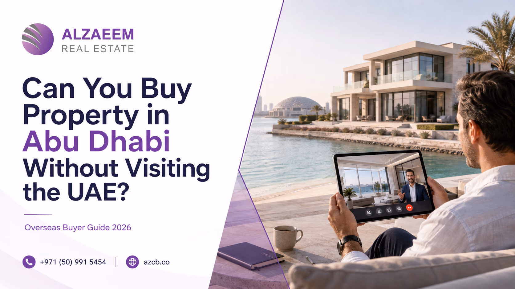 Overseas investor buying Abu Dhabi property remotely