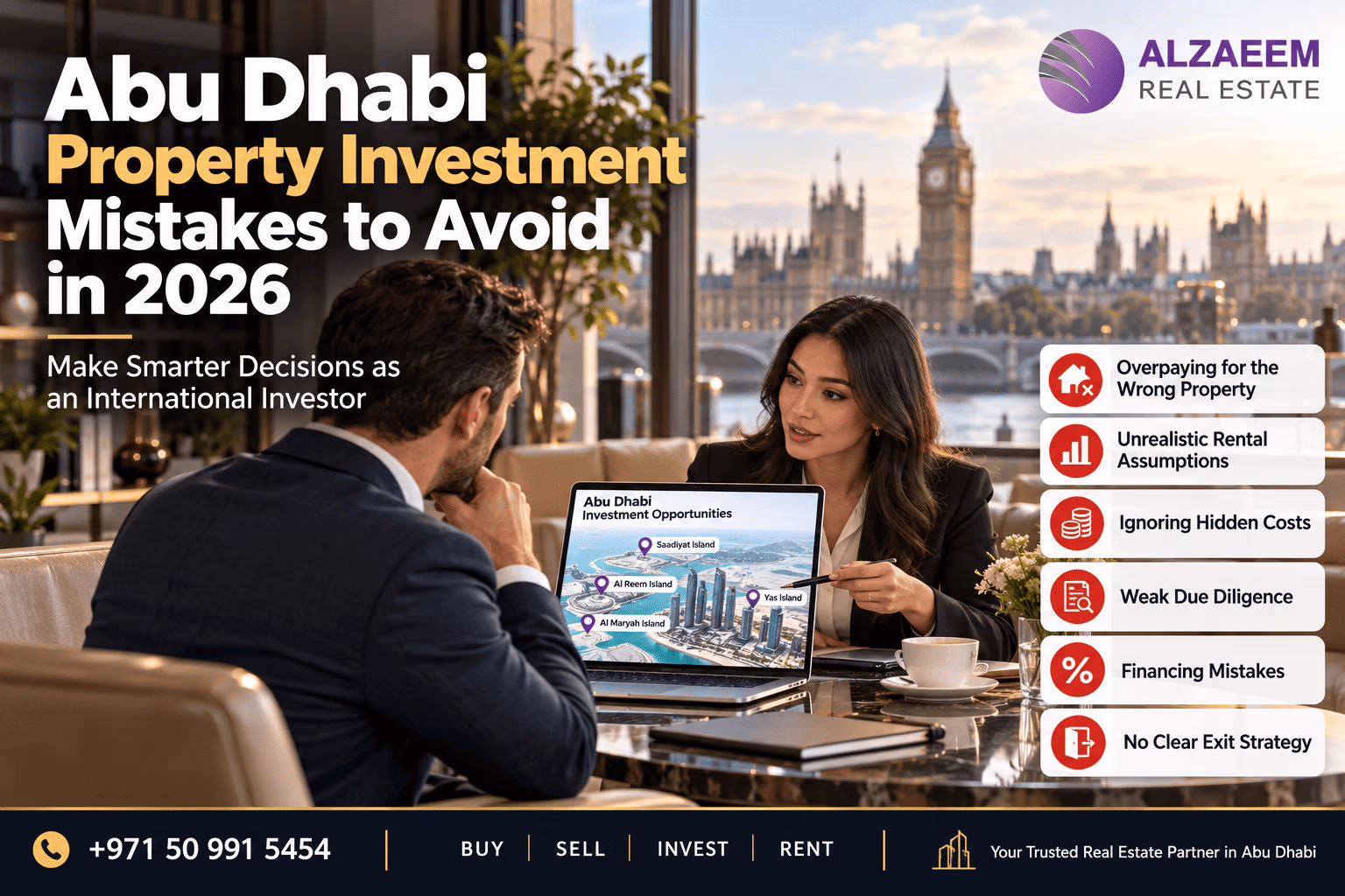 Abu Dhabi Property Investment Mistakes to Avoid in 2026
