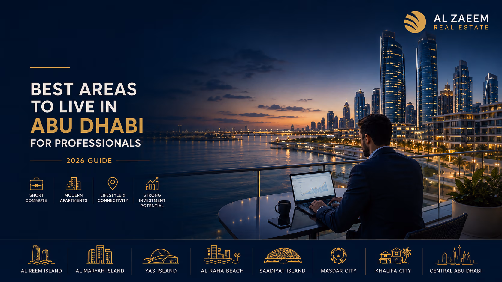 Best areas to live in Abu Dhabi for professionals in 2026