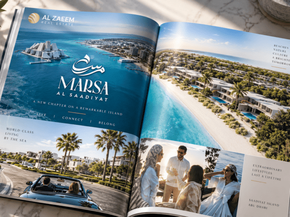 Marsa Al Saadiyat lifestyle and infrastructure guide showing waterfront living, luxury villas, beaches, cultural surroundings and Saadiyat Island lifestyle