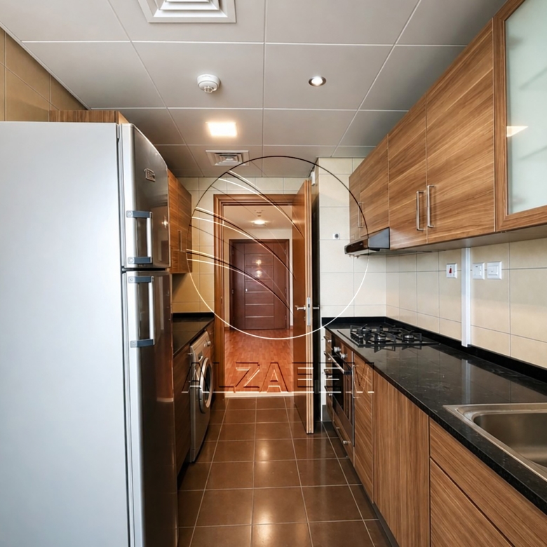1BR+Maid Semi Furnished! Vacant | Sea View