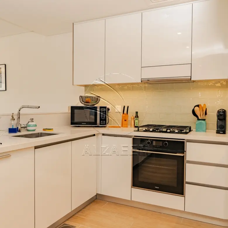 VACANT!High Floor Furnished 2BR+M | Golf+Sea Views