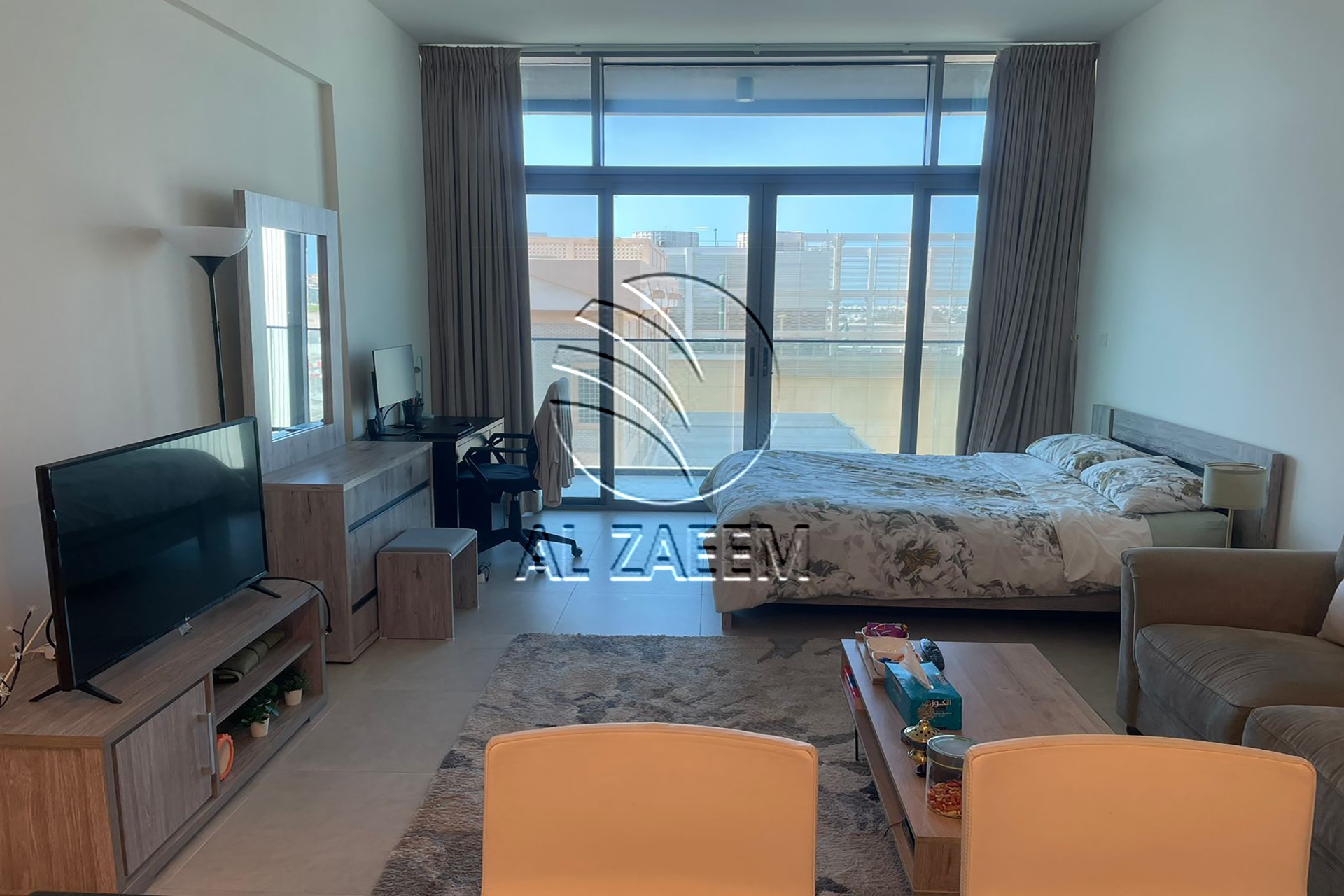 Fully furnished – Mid floor -2 payments