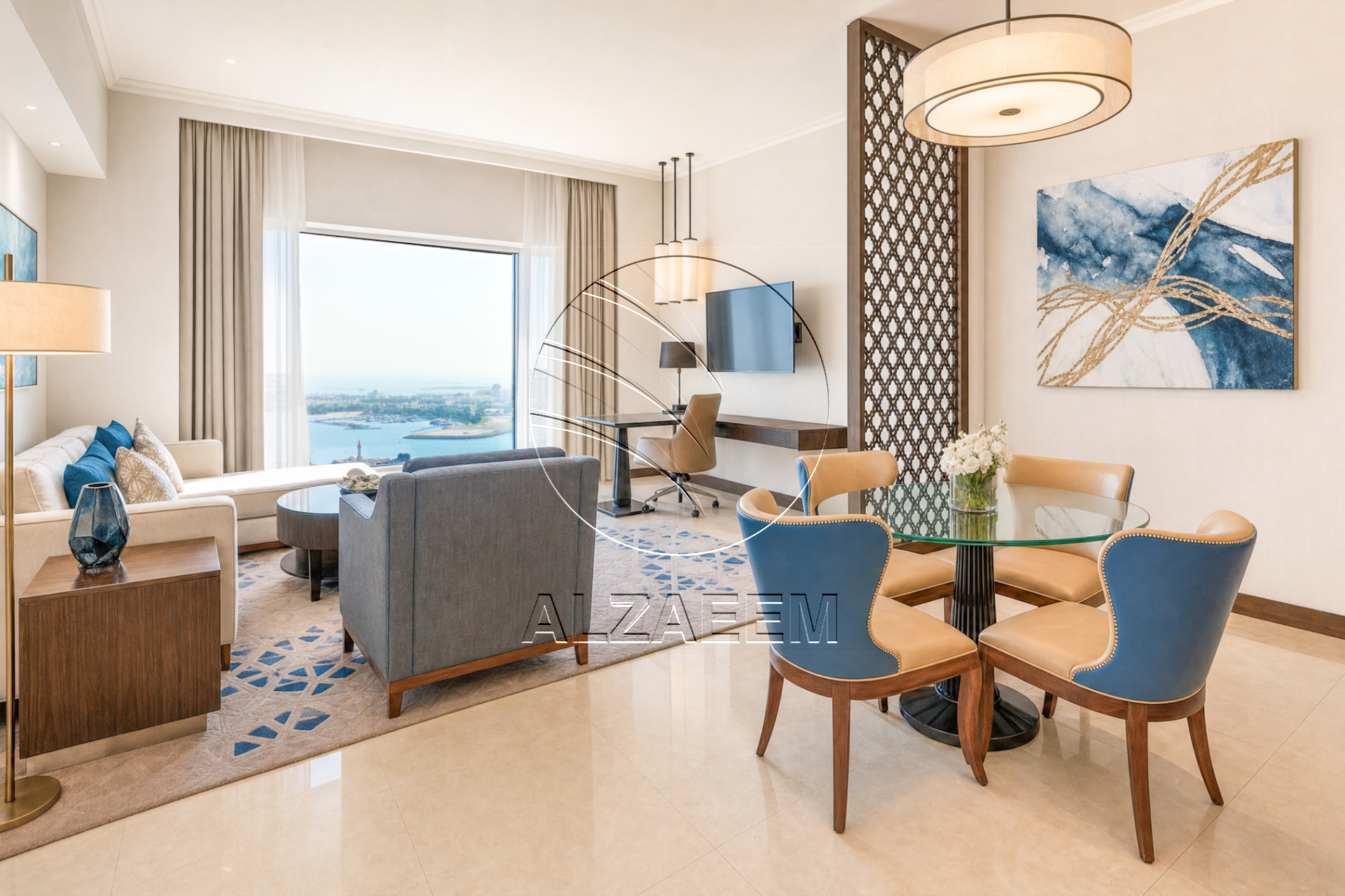 √ Sea + Emirates Palace Views | FURNISHED 2BR √