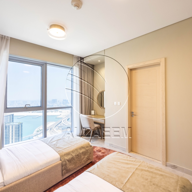 √ FURNISHED | Facing Saadiyat | NO COMMISSION √