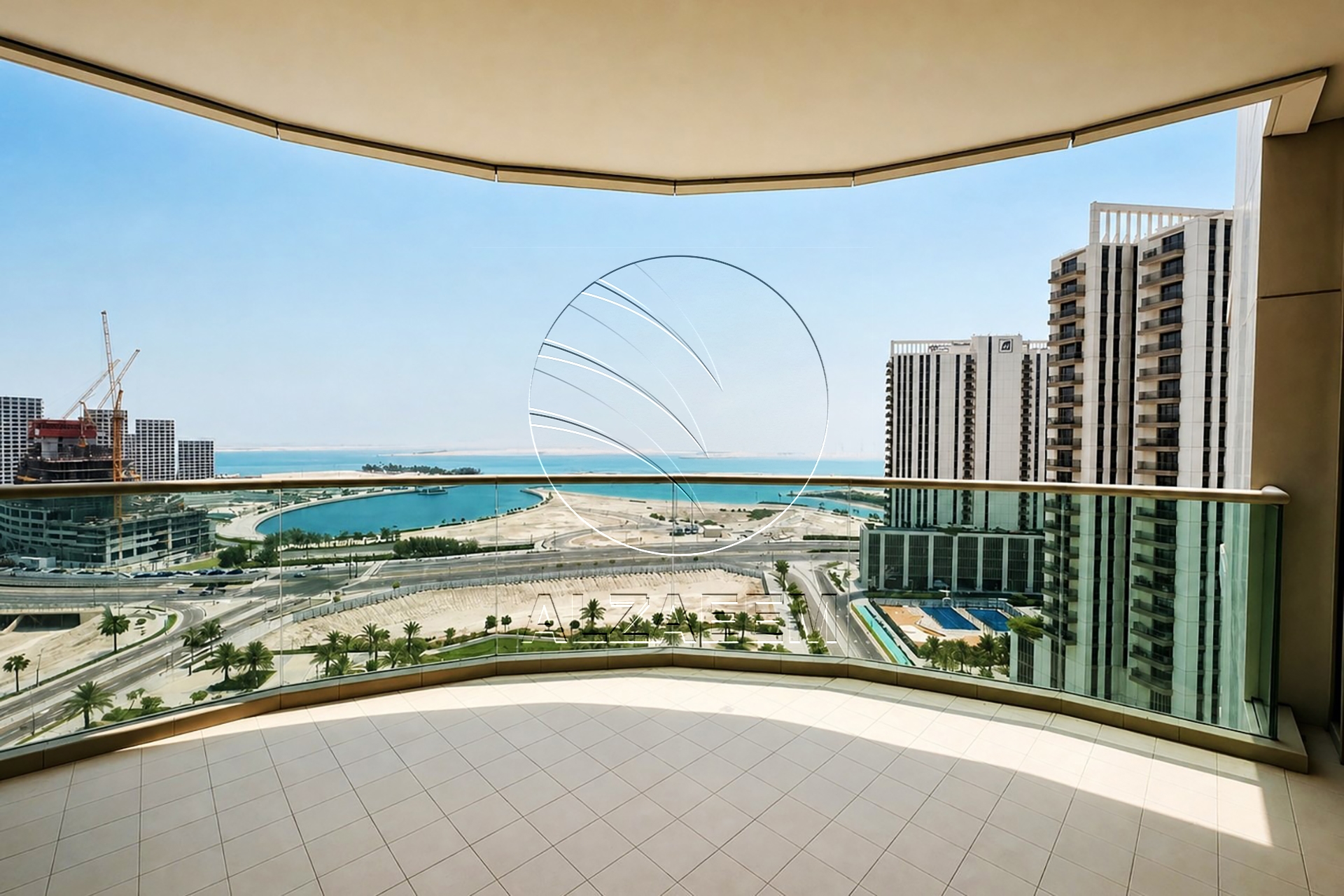 1BR+Maid Semi Furnished! Vacant | Sea View