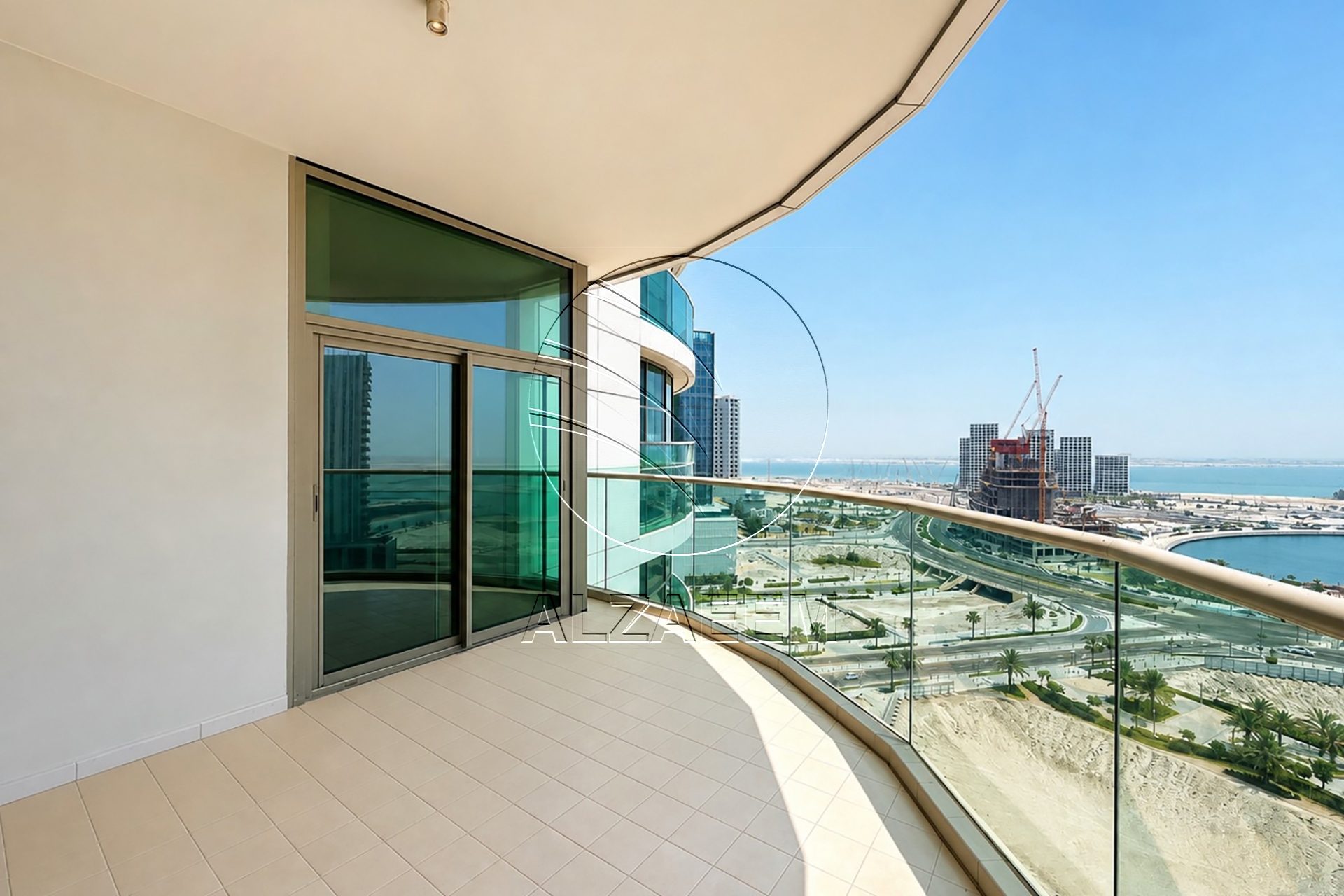 1BR+Maid Semi Furnished! Vacant | Sea View