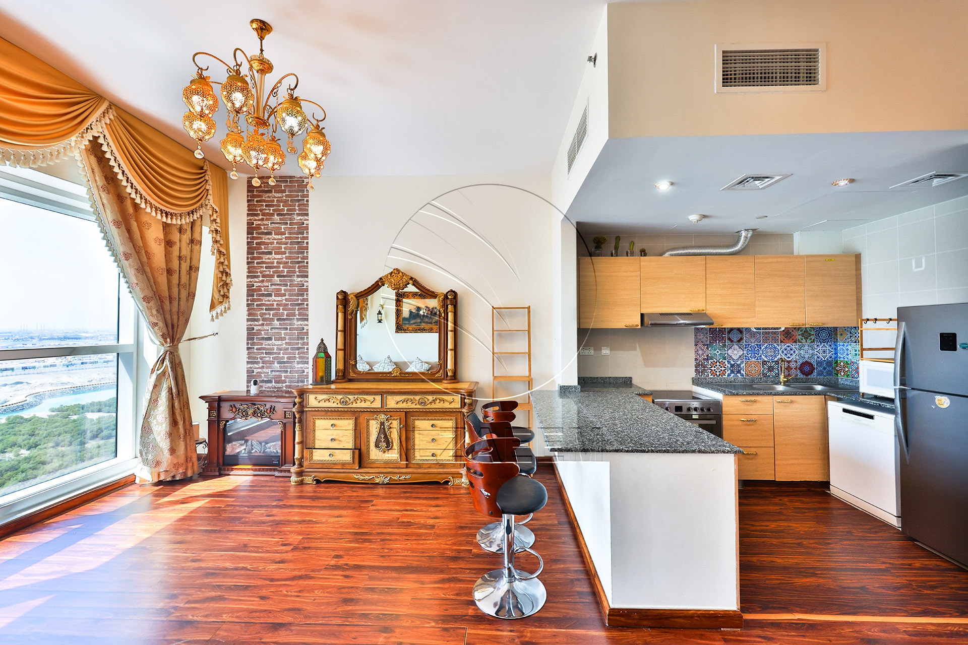Furnished! Higher Floor | Amazing Mangrove View