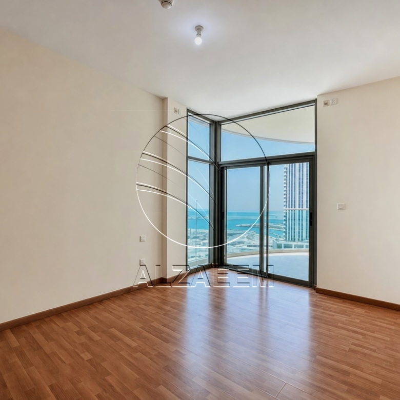 1BR+Maid Semi Furnished! Vacant | Sea View