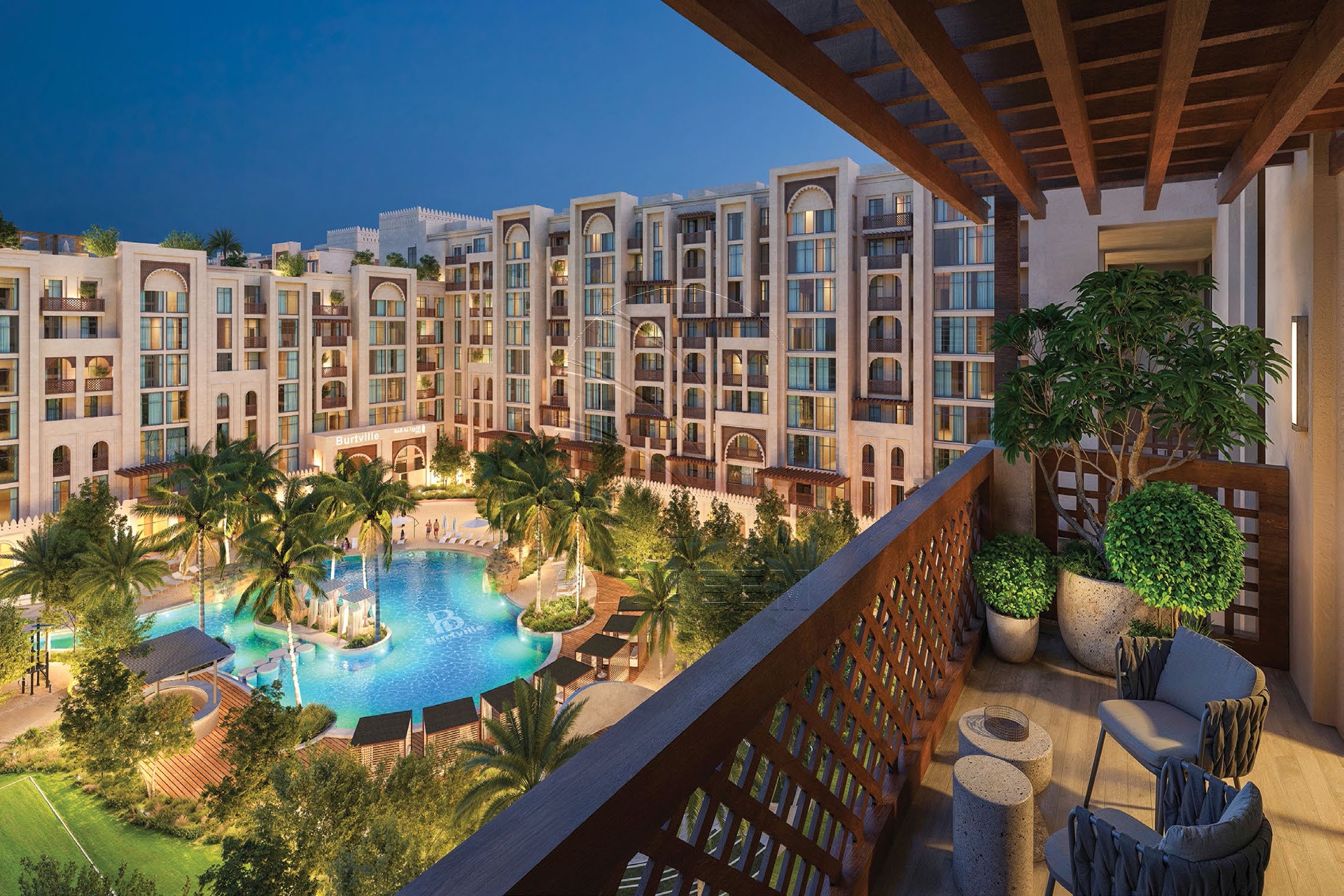 √Corner Unit 2BR+M | Overlooking Pool High Level√
