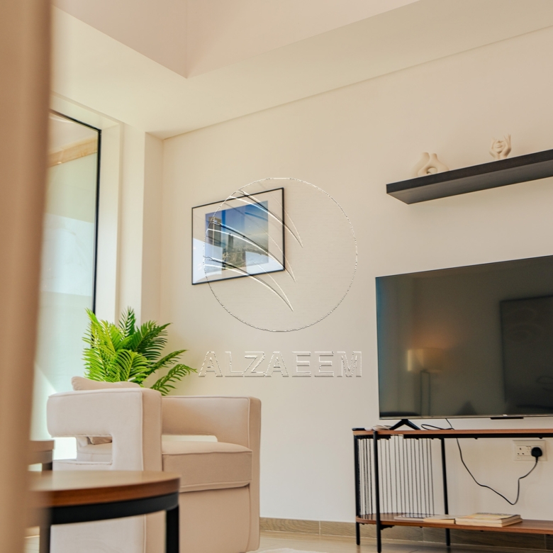 VACANT!High Floor Furnished 2BR+M | Golf+Sea Views