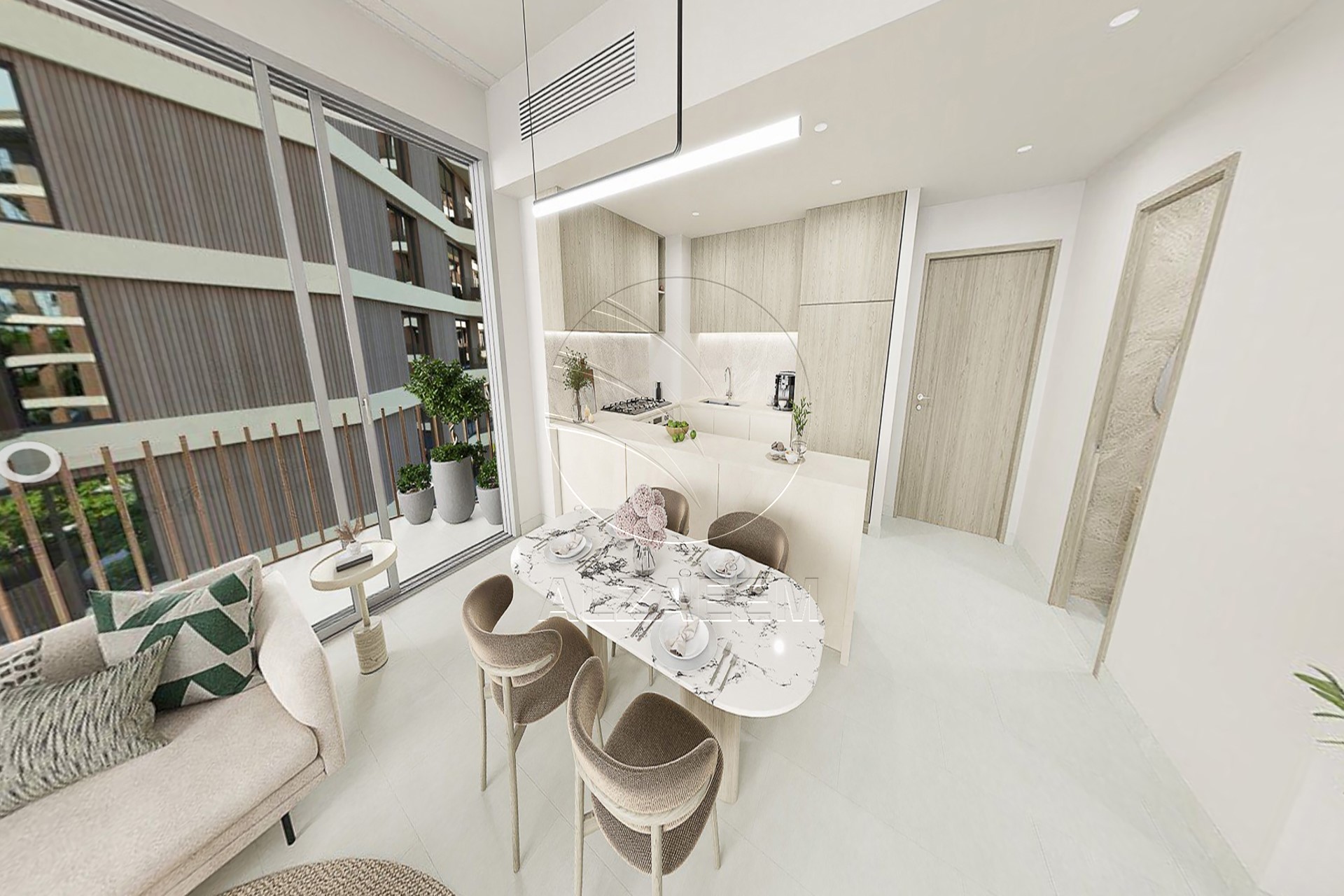 √ 3BR+Maid | Partial Canal View | Corner Unit √