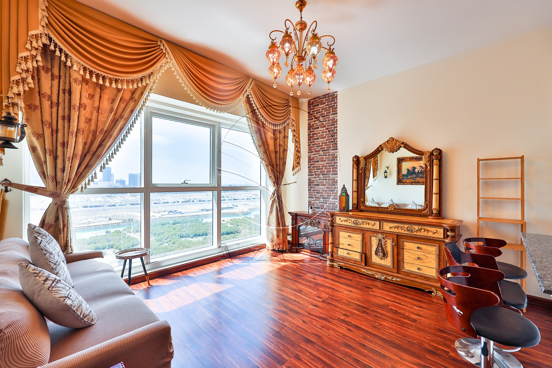 Furnished! Higher Floor | Amazing Mangrove View