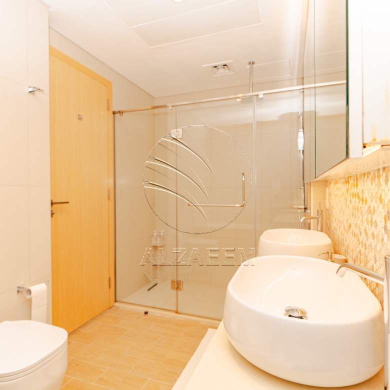 VACANT!High Floor Furnished 2BR+M | Golf+Sea Views