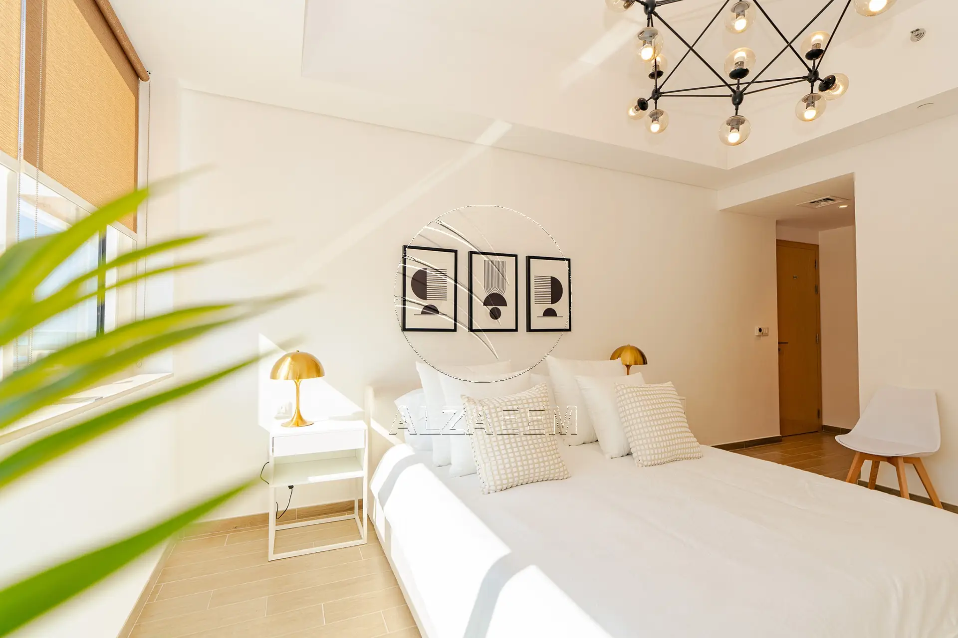 VACANT!High Floor Furnished 2BR+M | Golf+Sea Views