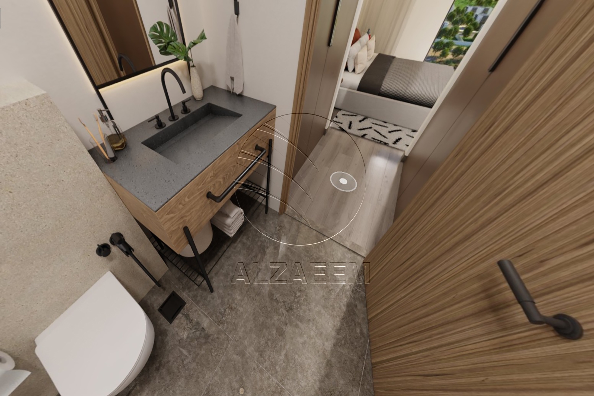 √ HOT! Huge Size 1BR with Open View | High Floor √