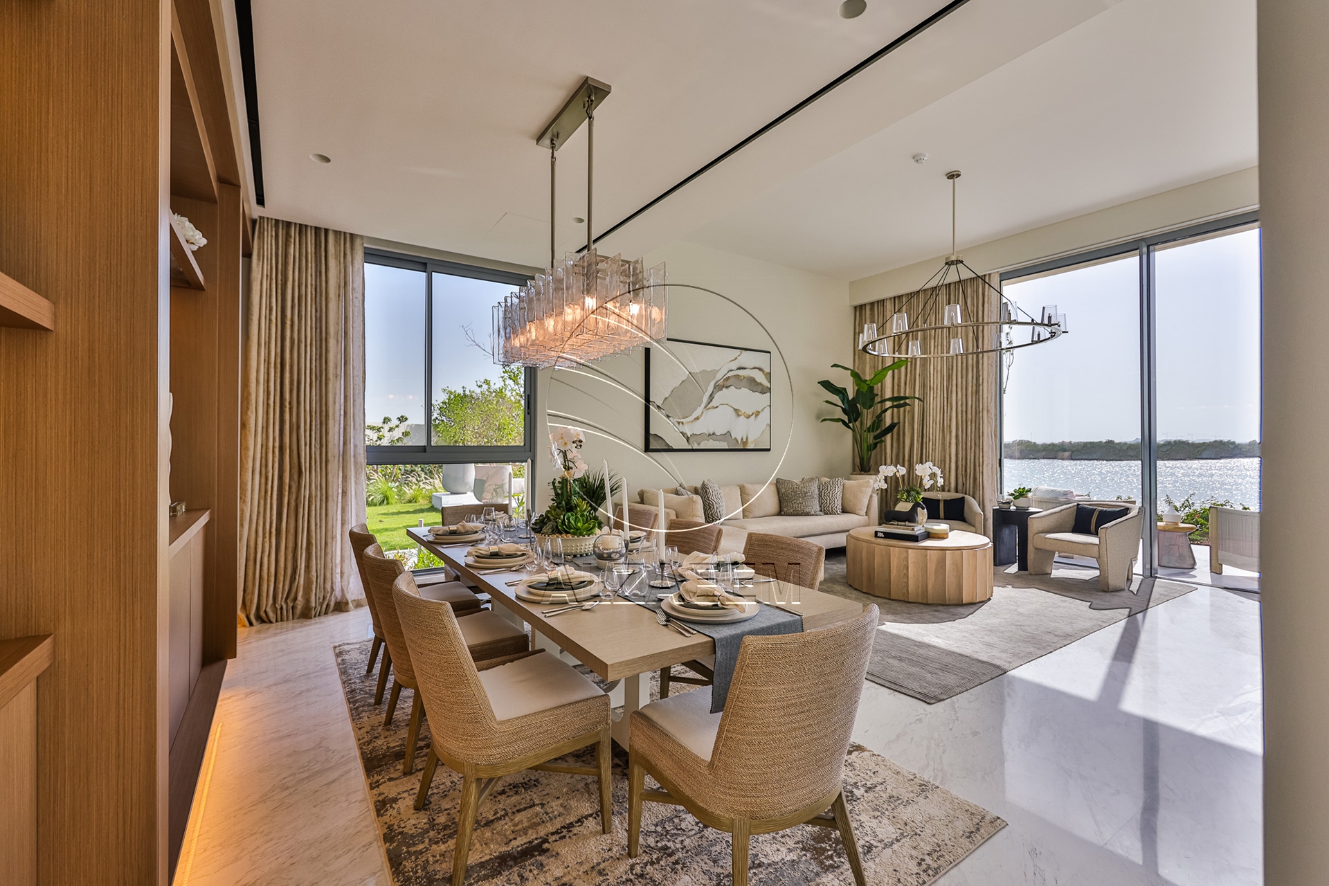 √ Luxurious Sky Waterfront Villa with Sunset View√