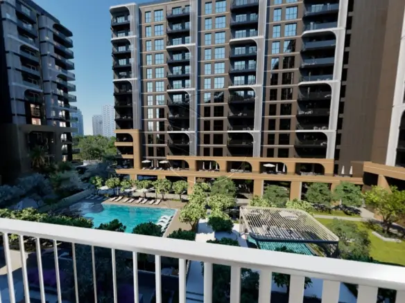Spacious Balcony | Pool View | Premium Location