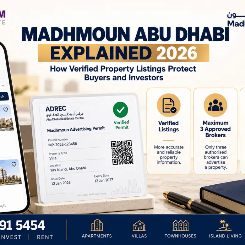 Madhmoun Abu Dhabi Explained 2026 — How Verified Property Listings Protect Buyers and Investors