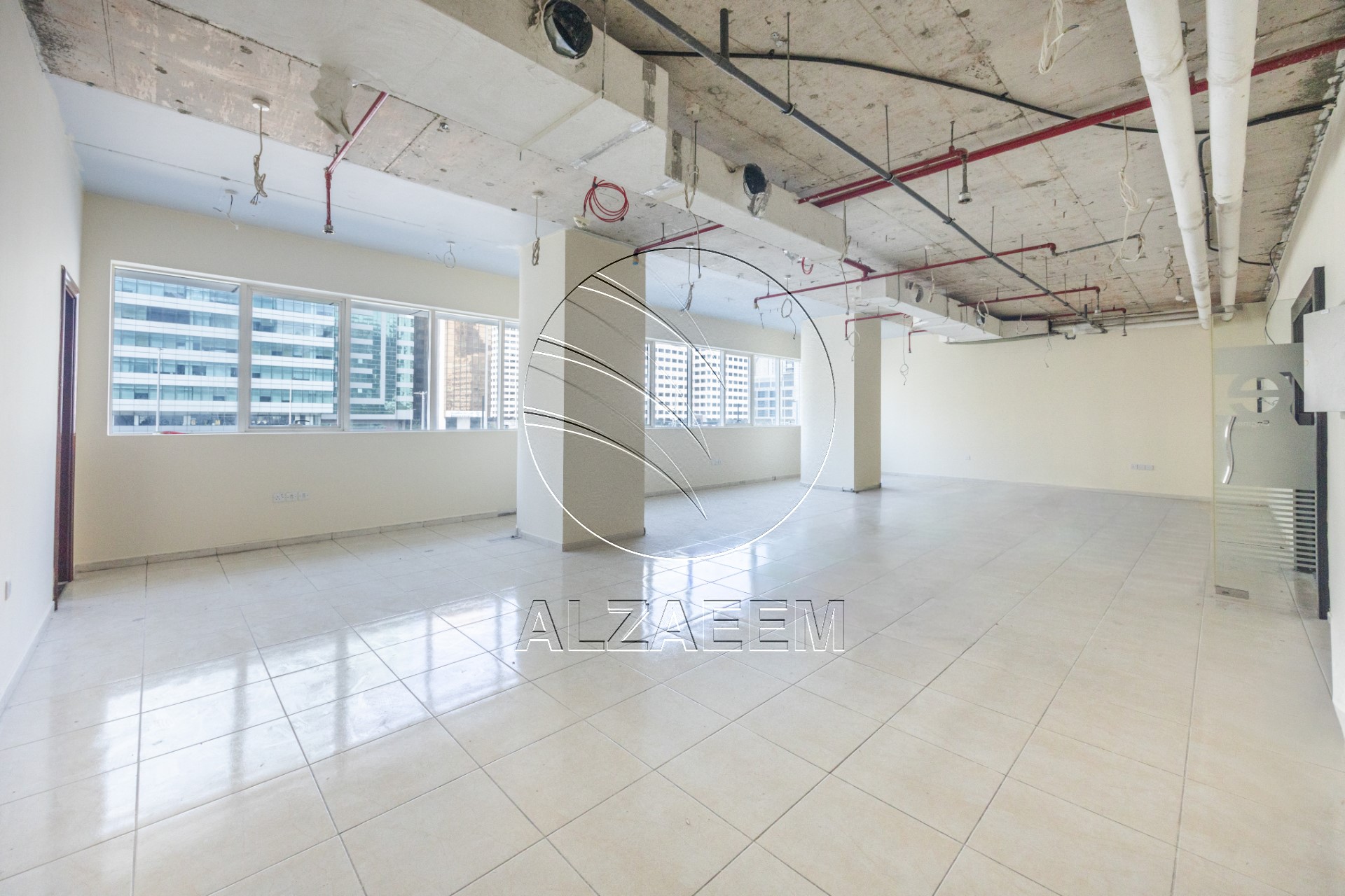 √ Shell and Core Office Space! 118 Sqm √