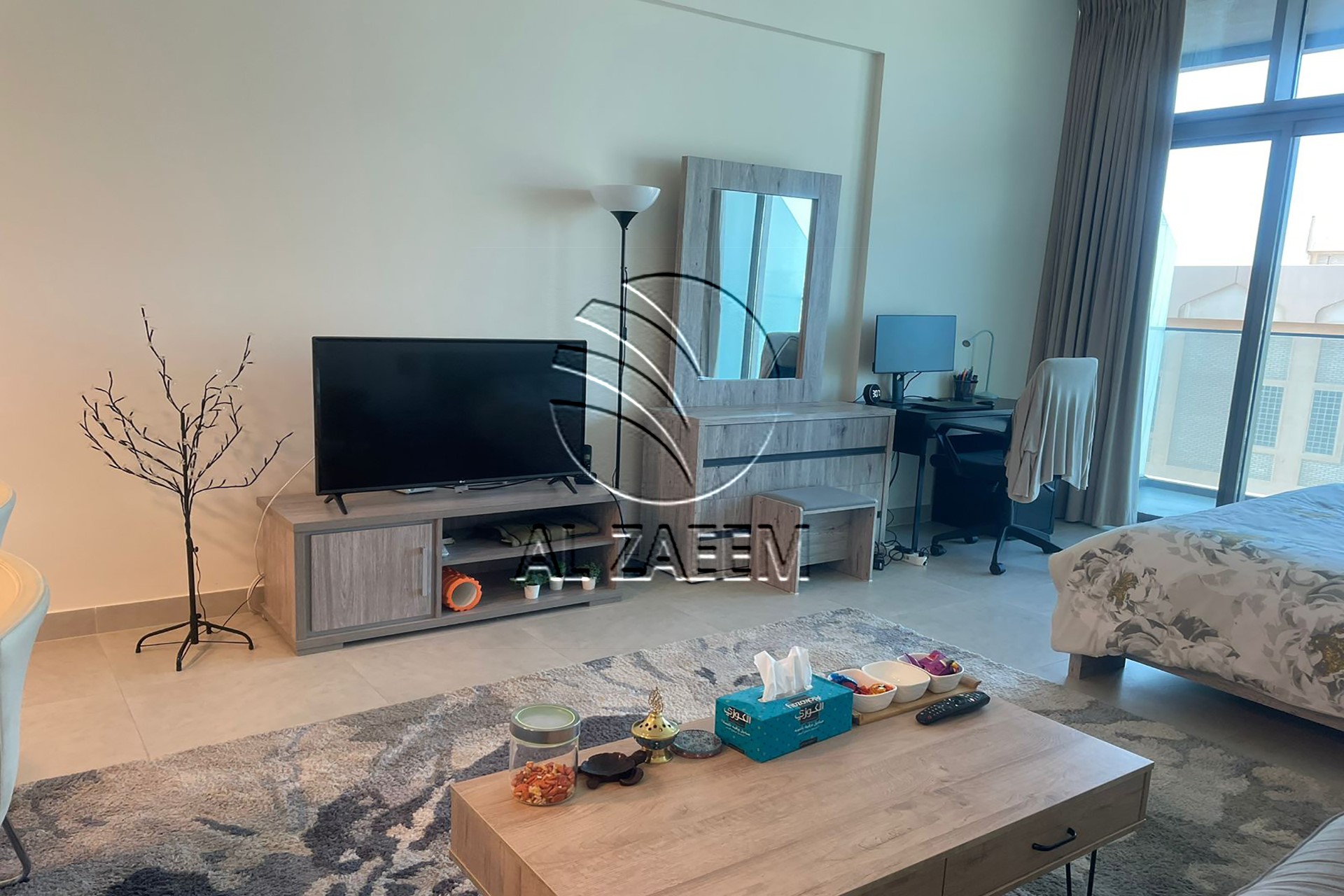 Fully furnished – Mid floor -2 payments