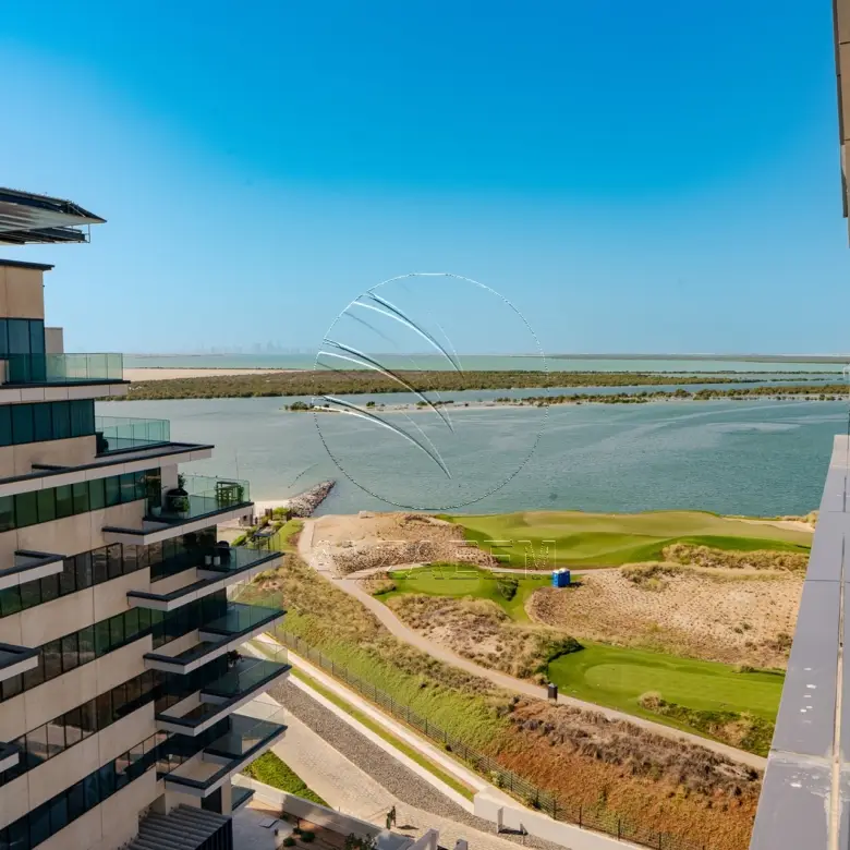 VACANT!High Floor Furnished 2BR+M | Golf+Sea Views