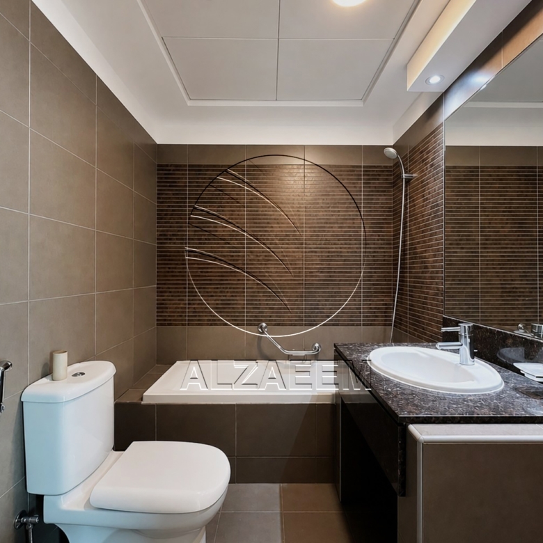1BR+Maid Semi Furnished! Vacant | Sea View