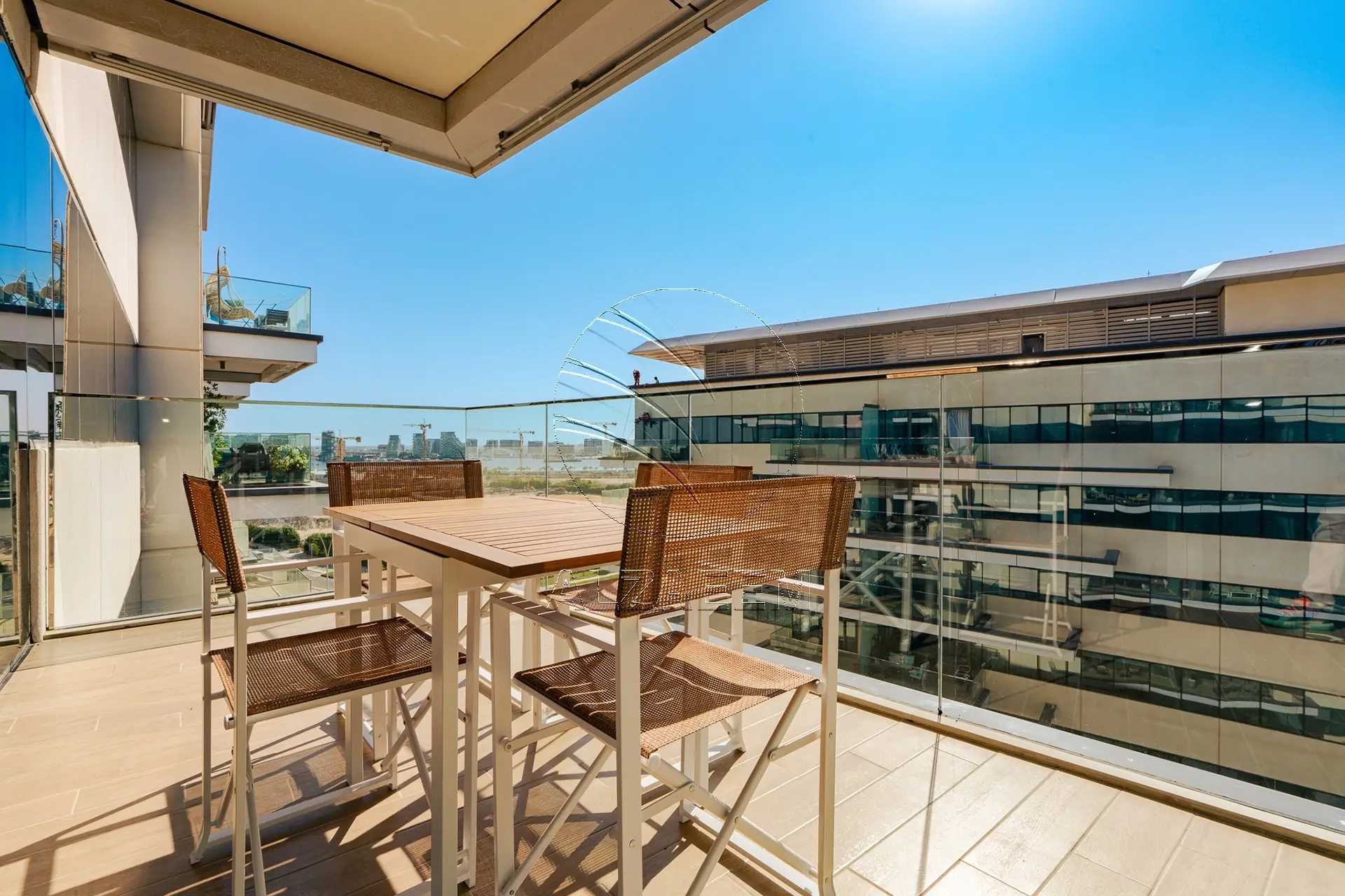 VACANT!High Floor Furnished 2BR+M | Golf+Sea Views