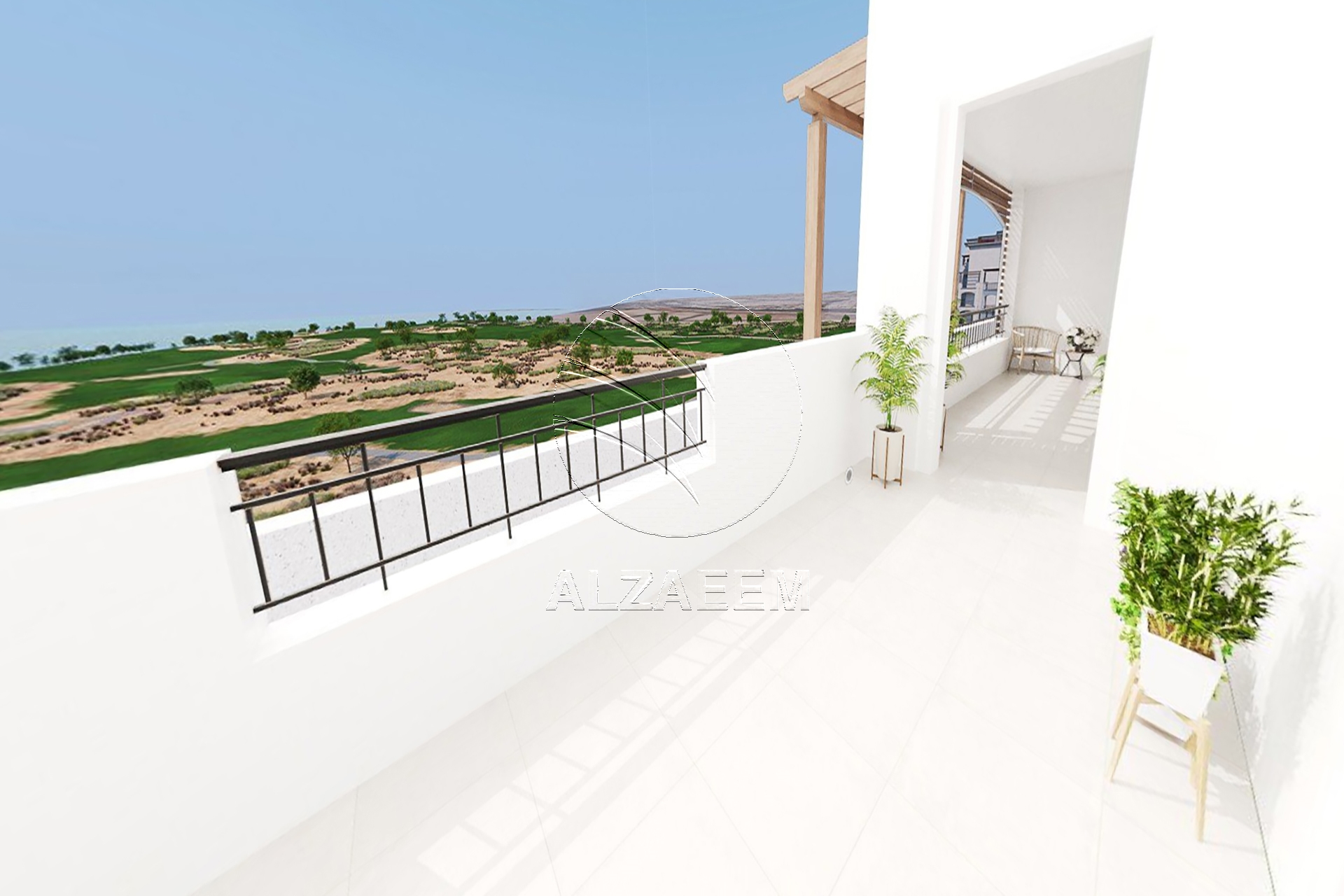 √ Big Terrace Overlooking Golf Course | 2BR+M+S √