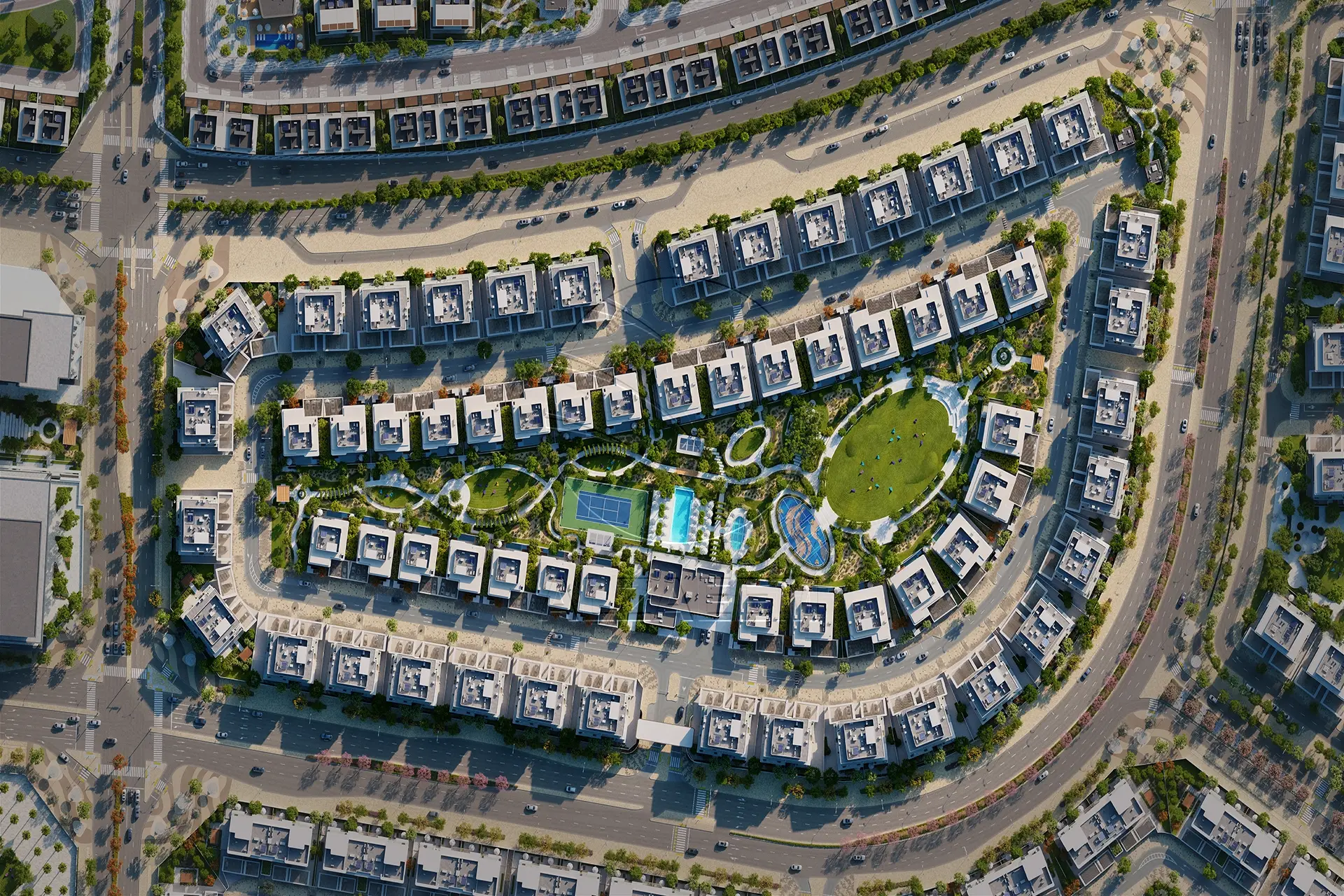 √4BR TH – Single ROw | Corner | Big Plot√