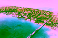 Hudayriyat Island Connectivity and Location