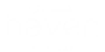 haven logo white en
